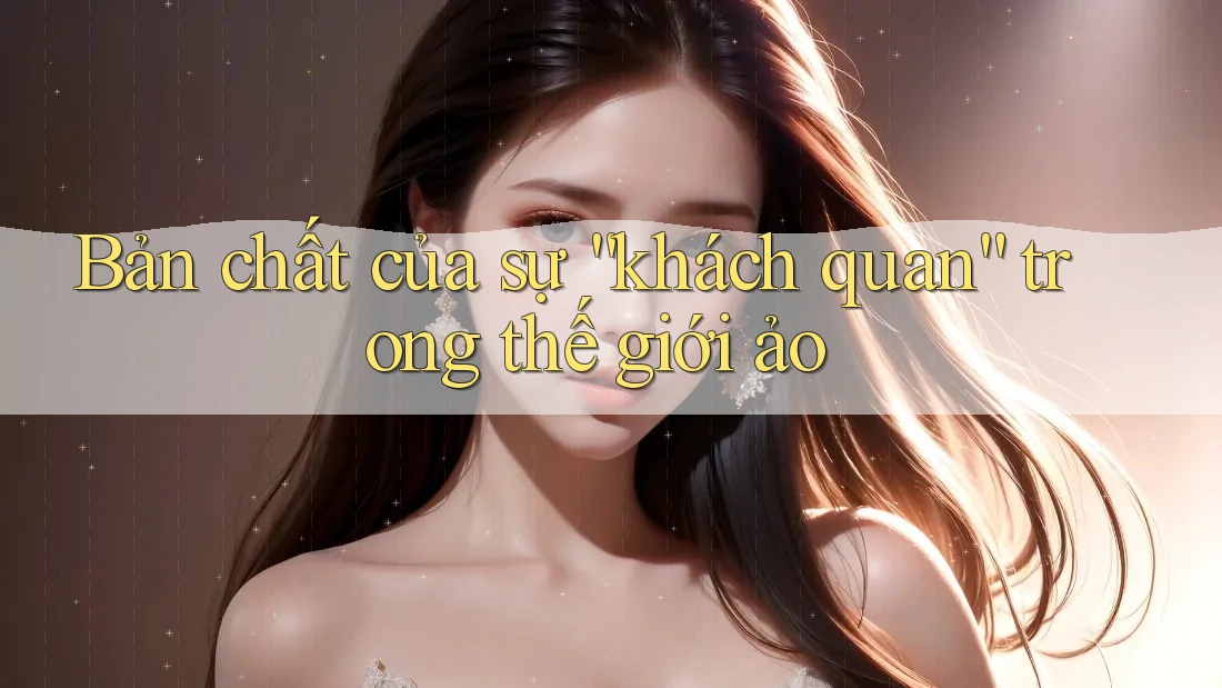Bản chất của sự “khách quan” trong thế giới ảo