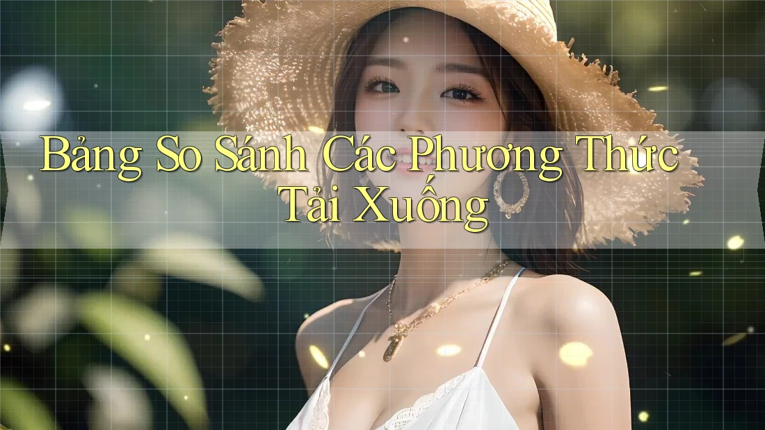 Bảng So Sánh Các Phương Thức Tải Xuống