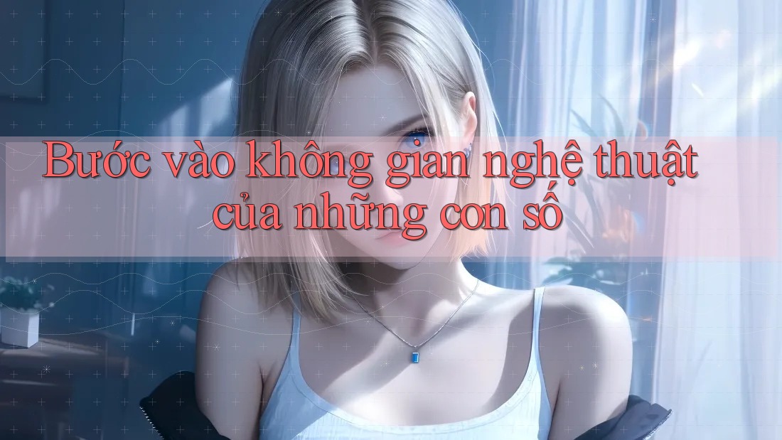Bước vào không gian nghệ thuật của những con số