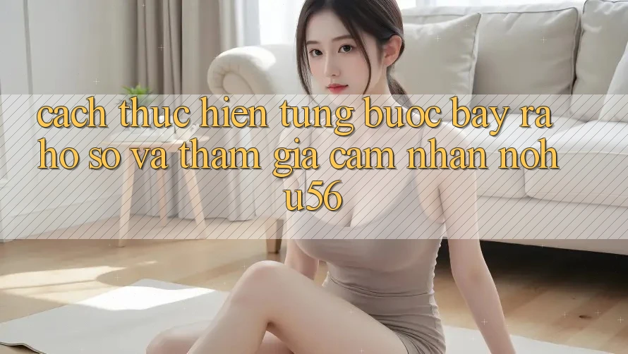 Cách thực hiện Từng Bước Bày ra hồ sơ Và Tham Gia Cảm nhận nohu56