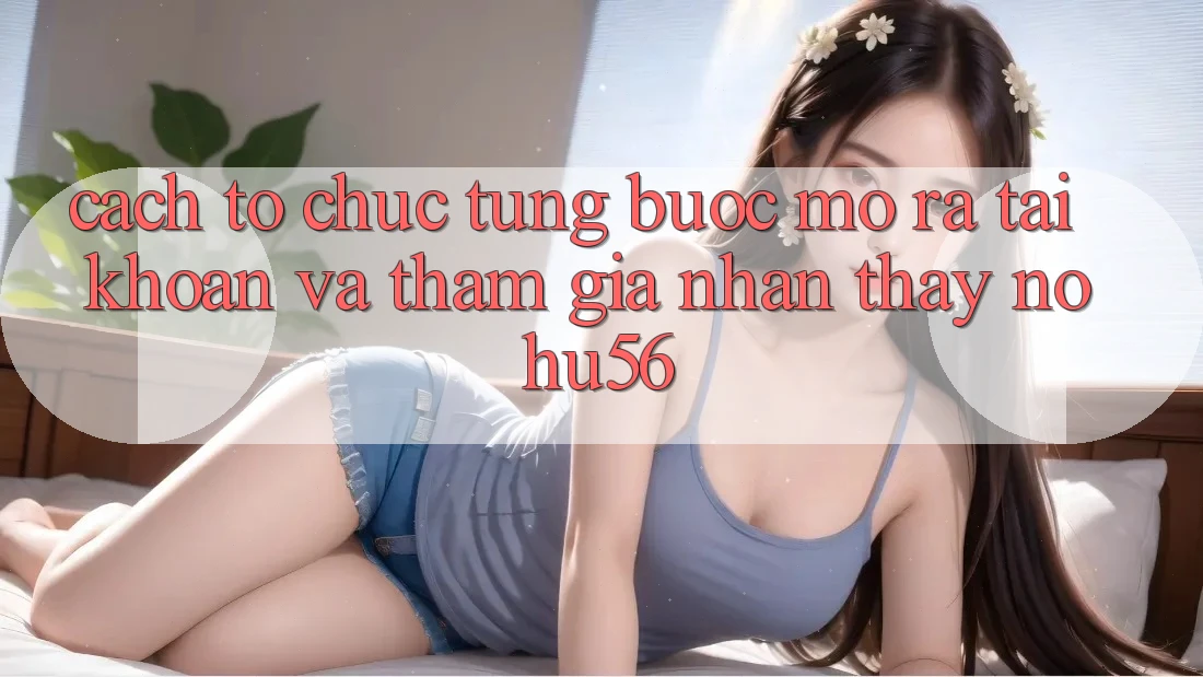 Cách tổ chức Từng Bước Mở ra tài khoản Và Tham Gia Nhận thấy nohu56