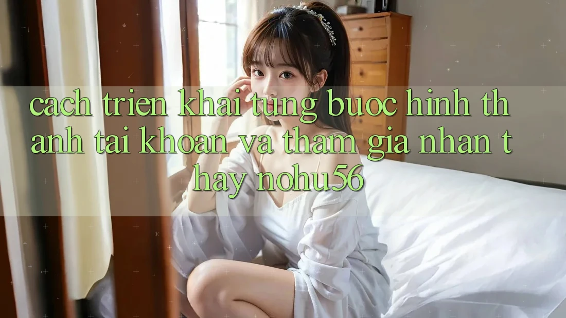 Cách triển khai Từng Bước Hình thành tài khoản Và Tham Gia Nhận thấy nohu56