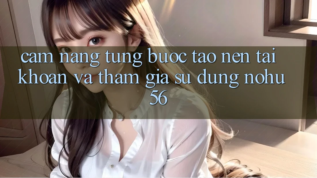Cẩm nang Từng Bước Tạo nên tài khoản Và Tham Gia Sử dụng nohu56