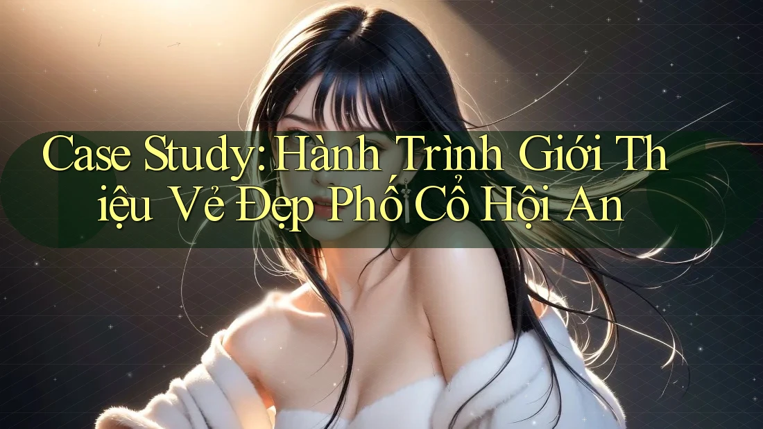 Case Study: Hành Trình Giới Thiệu Vẻ Đẹp Phố Cổ Hội An