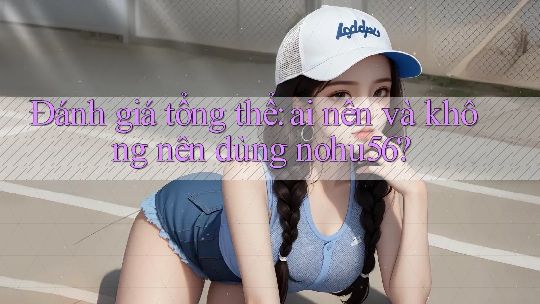 Đánh giá tổng thể: ai nên và không nên dùng nohu56?