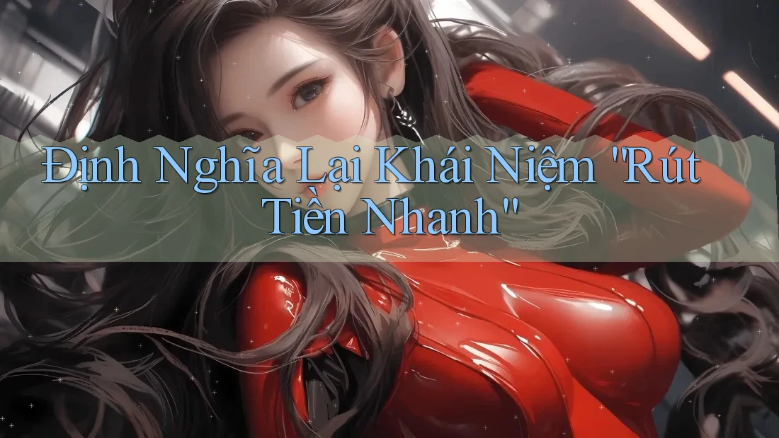 Định Nghĩa Lại Khái Niệm “Rút Tiền Nhanh”
