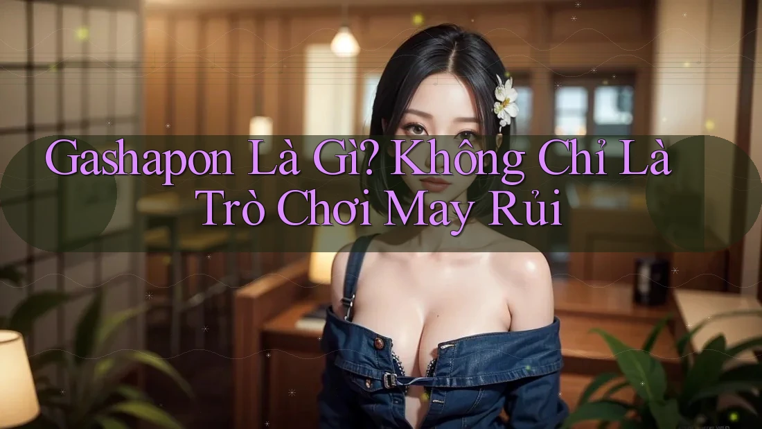 Gashapon Là Gì? Không Chỉ Là Trò Chơi May Rủi