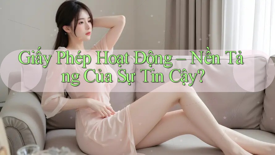 Giấy Phép Hoạt Động – Nền Tảng Của Sự Tin Cậy?