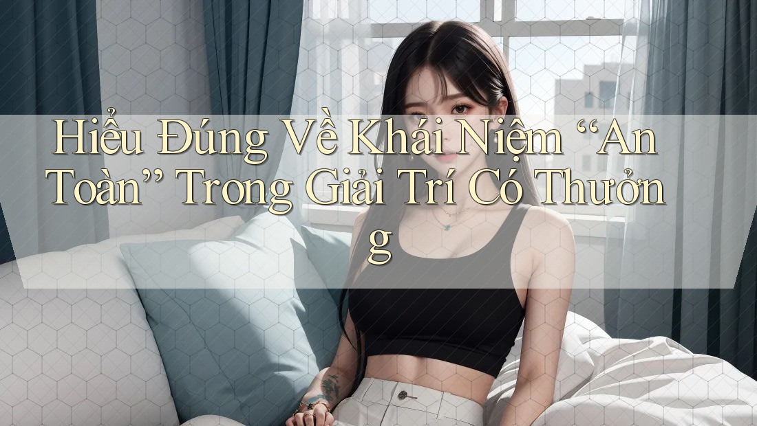 Hiểu Đúng Về Khái Niệm “An Toàn” Trong Giải Trí Có Thưởng