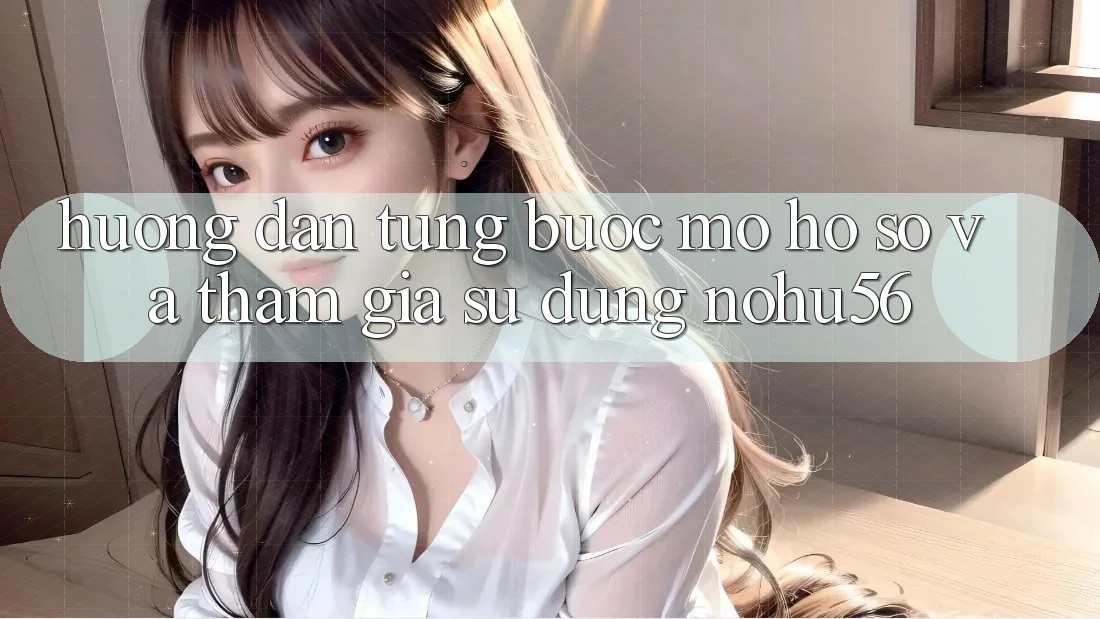 Hướng Dẫn Từng Bước Mở hồ sơ Và Tham Gia Sử dụng nohu56