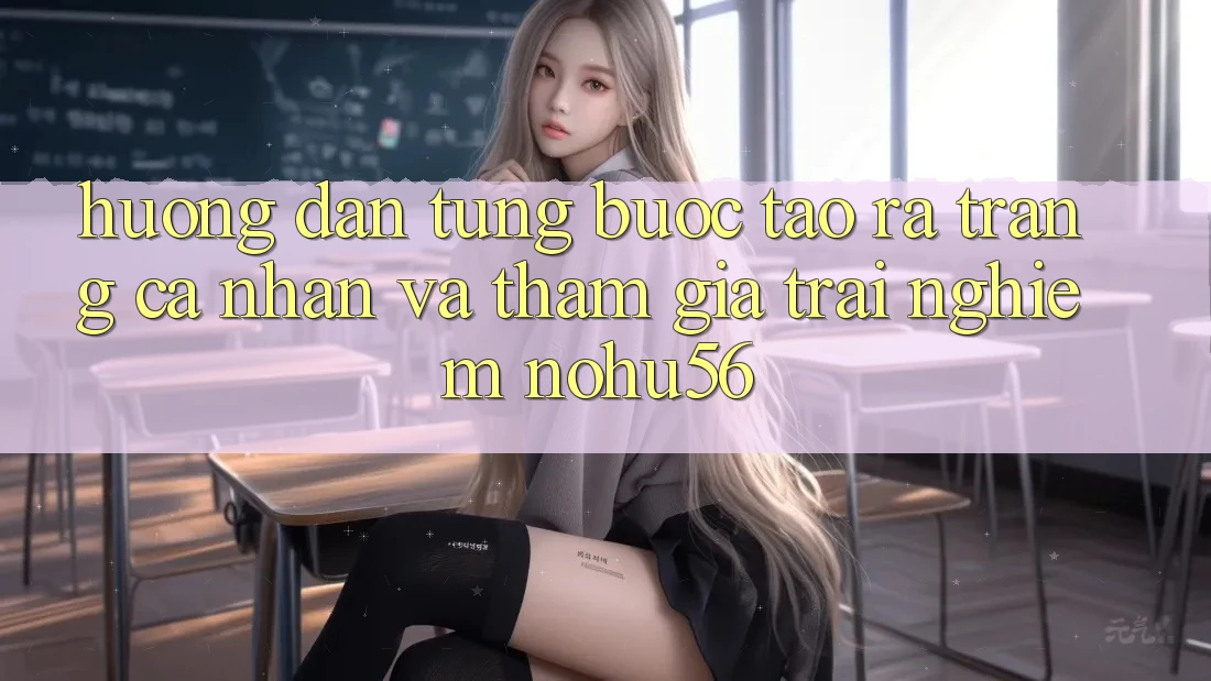 Hướng Dẫn Từng Bước Tạo ra trang cá nhân Và Tham Gia Trải Nghiệm nohu56