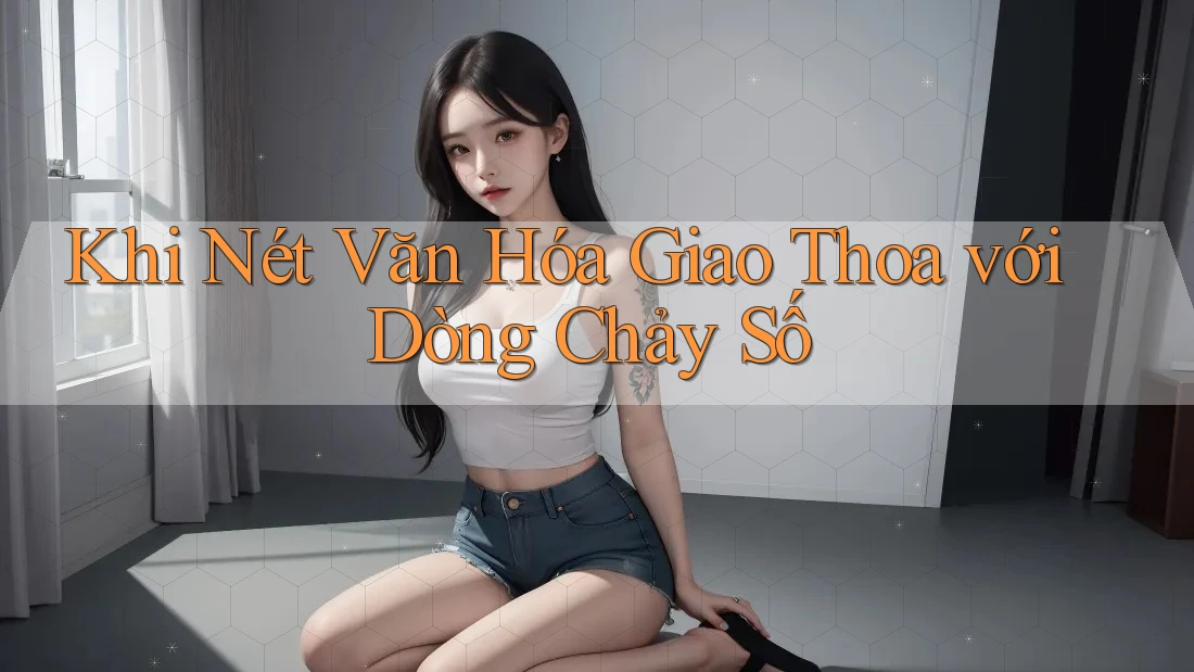 Khi Nét Văn Hóa Giao Thoa với Dòng Chảy Số