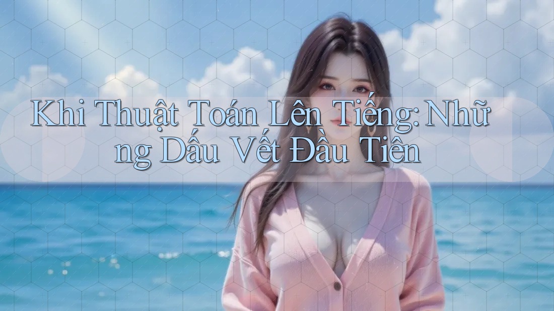 Khi Thuật Toán Lên Tiếng: Những Dấu Vết Đầu Tiên