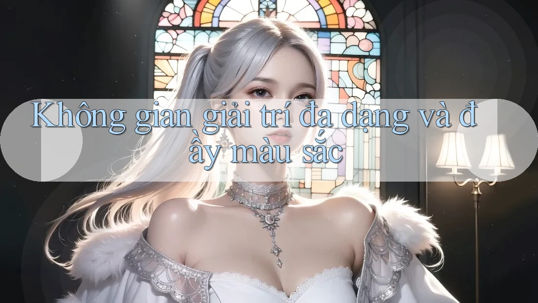 Không gian giải trí đa dạng và đầy màu sắc