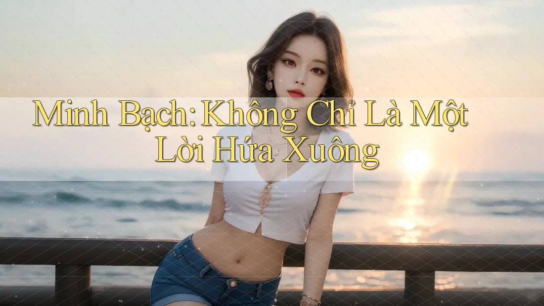 Minh Bạch: Không Chỉ Là Một Lời Hứa Xuông