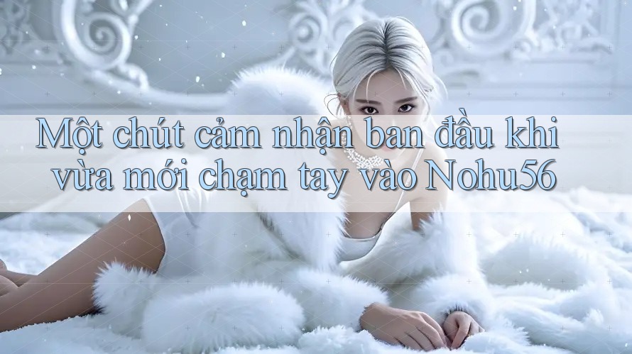 Một chút cảm nhận ban đầu khi vừa mới chạm tay vào Nohu56