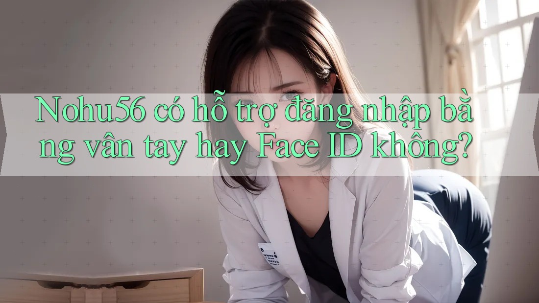 Nohu56 có hỗ trợ đăng nhập bằng vân tay hay Face ID không?