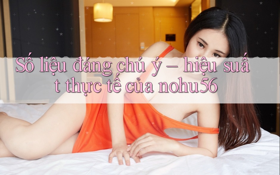Số liệu đáng chú ý – hiệu suất thực tế của nohu56