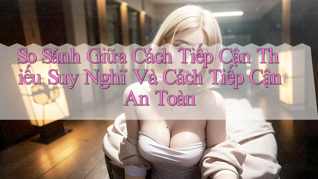 So Sánh Giữa Cách Tiếp Cận Thiếu Suy Nghĩ Và Cách Tiếp Cận An Toàn