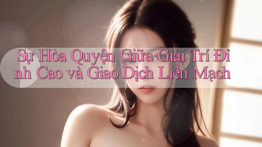 Sự Hòa Quyện Giữa Giải Trí Đỉnh Cao và Giao Dịch Liền Mạch