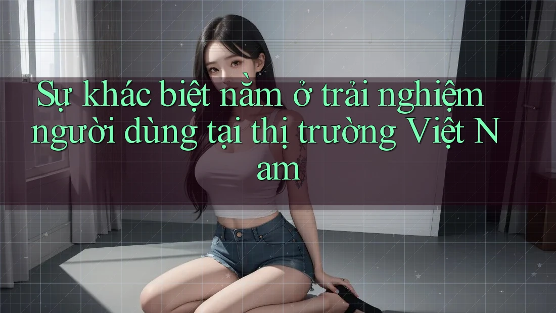 Sự khác biệt nằm ở trải nghiệm người dùng tại thị trường Việt Nam