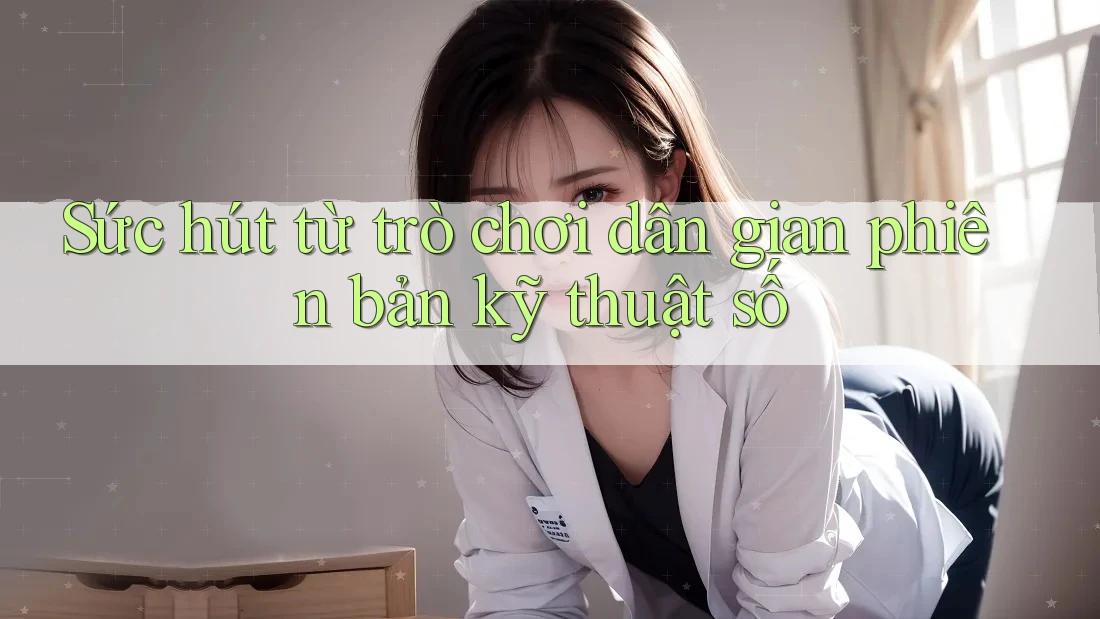Sức hút từ trò chơi dân gian phiên bản kỹ thuật số