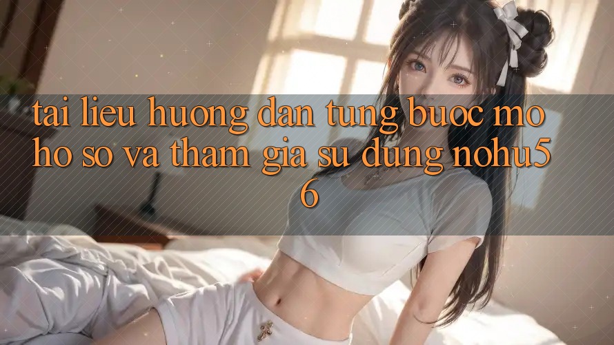 Tài liệu hướng dẫn Từng Bước Mở hồ sơ Và Tham Gia Sử dụng nohu56