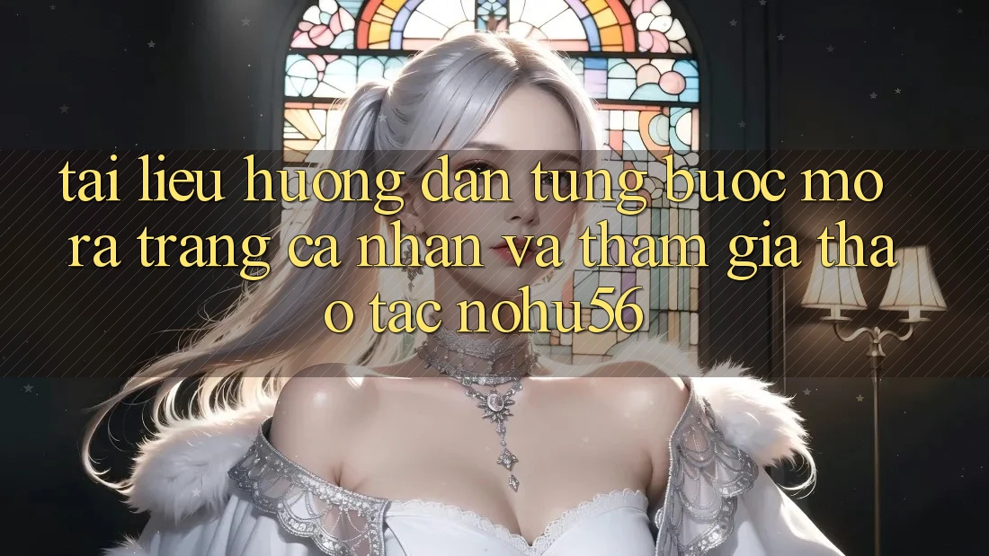 Tài liệu hướng dẫn Từng Bước Mở ra trang cá nhân Và Tham Gia Thao tác nohu56