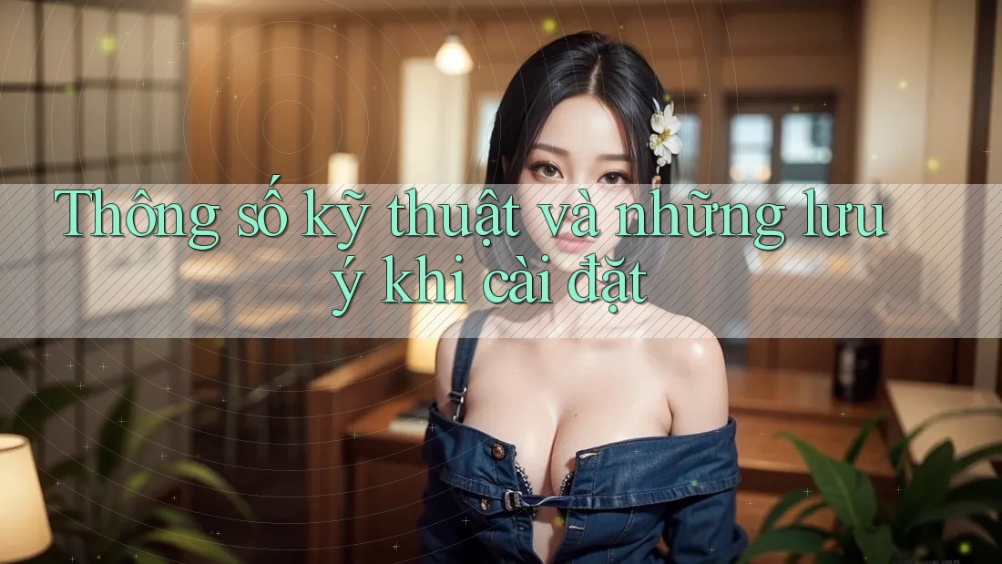 Thông số kỹ thuật và những lưu ý khi cài đặt