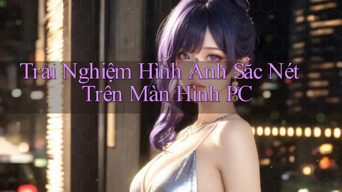 Trải Nghiệm Hình Ảnh Sắc Nét Trên Màn Hình PC