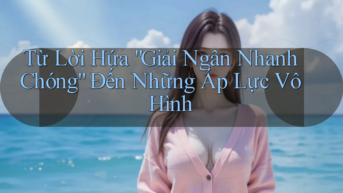 Từ Lời Hứa “Giải Ngân Nhanh Chóng” Đến Những Áp Lực Vô Hình