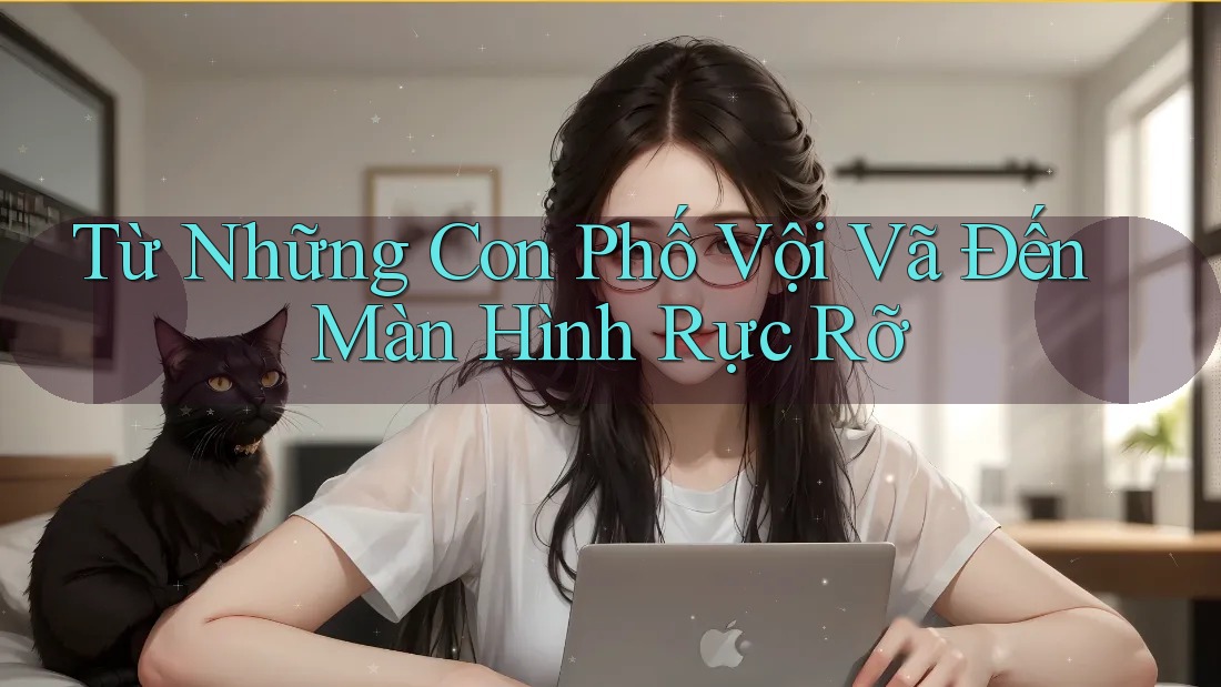 Từ Những Con Phố Vội Vã Đến Màn Hình Rực Rỡ
