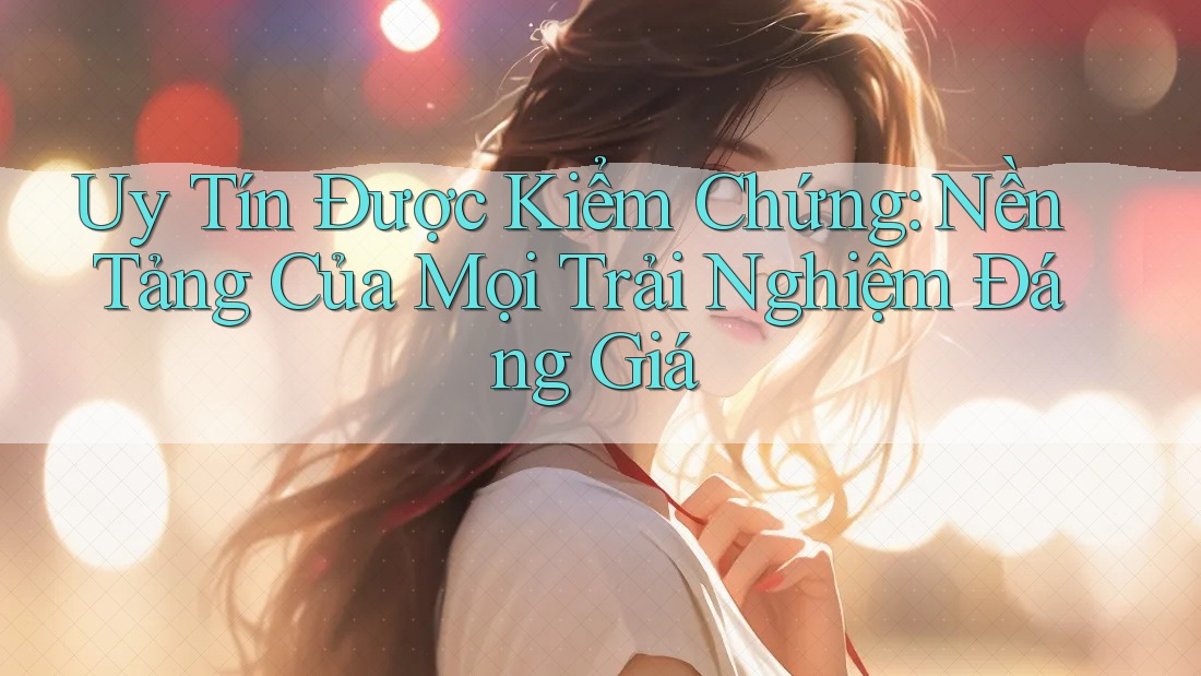 Uy Tín Được Kiểm Chứng: Nền Tảng Của Mọi Trải Nghiệm Đáng Giá